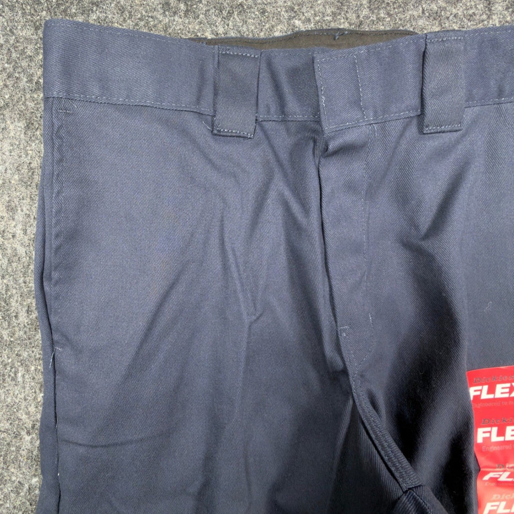 Dickies 874 Flex Work Pants Mens 33x30 Dark Navy Blue Modern NWT - take2supply