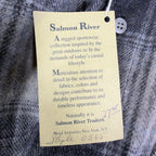 Salmon River Traders Plaid Flannel Shirt Mens XL Grey Wool Blend NWT C471 - take2supply