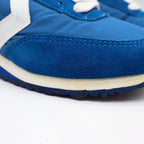 Converse Road Star Boy's Size 3 Vintage 80s Blue Nylon Suede Sneakers Deadstock - take2supply