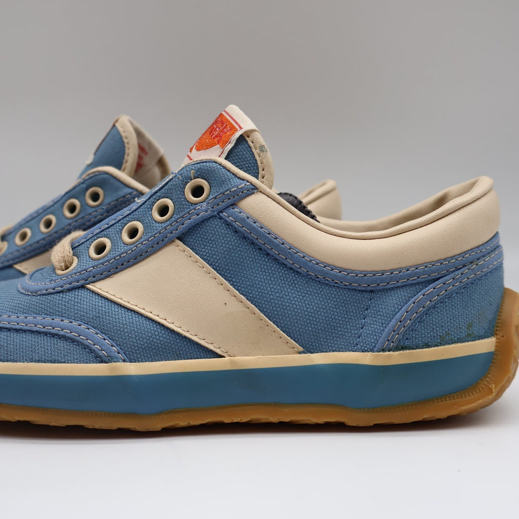 Sparx Athi-Leisure Sneakers Youth 1.5 Vintage 70s Blue Canvas Gum Sole CSH342 - take2supply