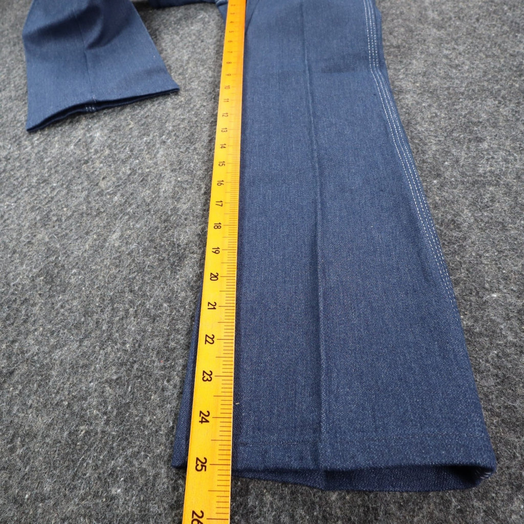 Maverick Straight Leg Jeans Boys 10 Reg Vintage Blue Cotton Blend Deadstock USA - take2supply