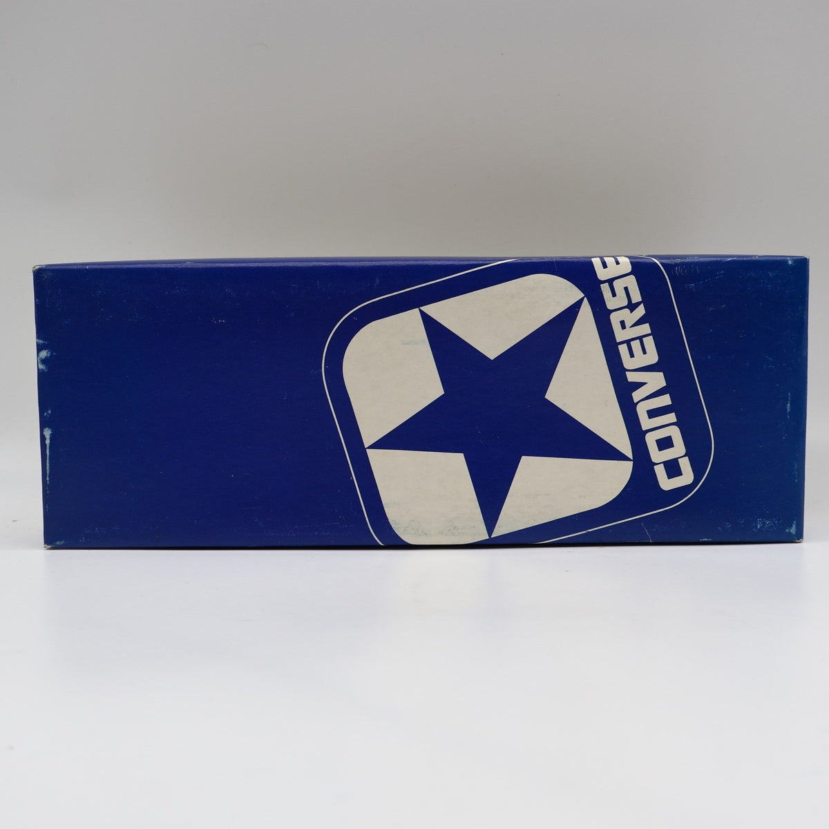 Converse Road Star Boys Size 3.5 Vintage 80s Blue White Nylon Suede Sneakers - take2supply