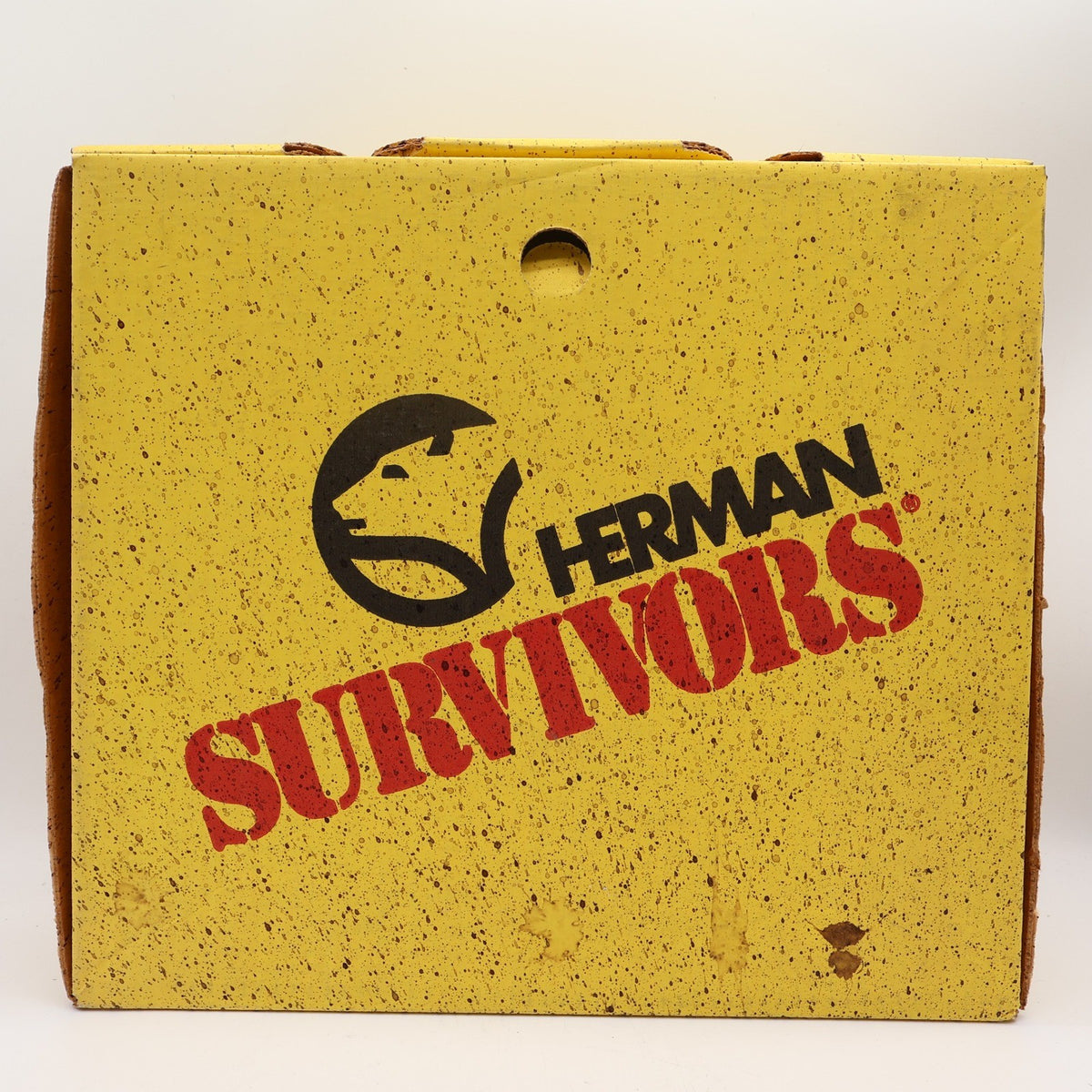 Herman Survivors Vintage 80s Hunter Duck Boots Mens 12 Brown Leather USA NEW - take2supply