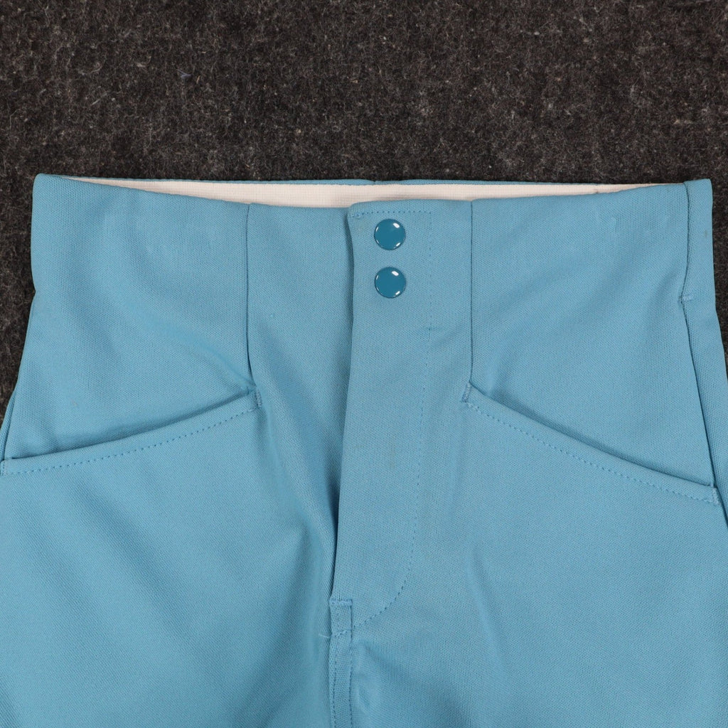 Swingster Athletic Shorts Mens Small Vintage 70s Blue Polyester Deadstock NWT - take2supply