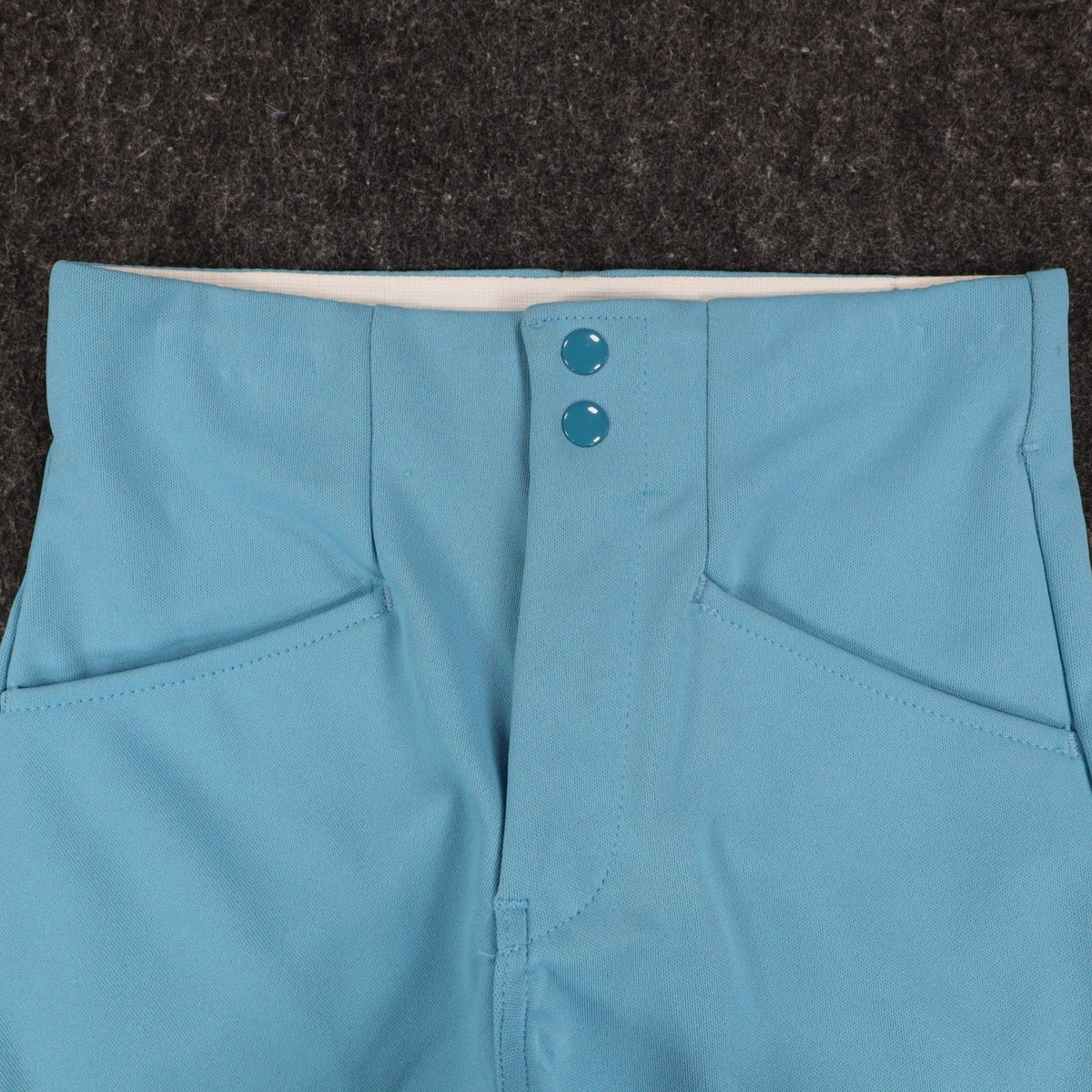 Swingster Athletic Shorts Mens Small Vintage 70s Blue Polyester Deadstock NWT - take2supply