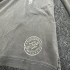 Tommy Hilfiger Y2K Henley Shirt Boy L Gray Cotton Long Sleeve NWT C467 - take2supply