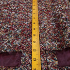 N Touch Womens Size 10 2pc Skirt Suit Set Berry Chenille Jacket & Midi Skirt NEW - take2supply