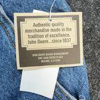 John Deere Carpenter Shorts Boys 14 Blue Denim Stone Wash NWT SA525LJD - take2supply