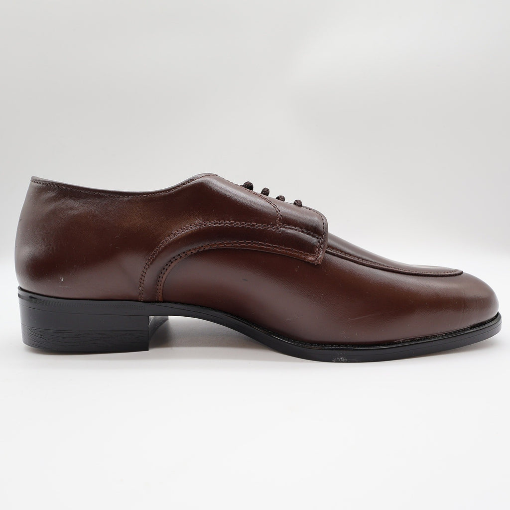 Barclay Endicott Johnson Brown Leather Oxford Shoes Mens 11 EEE Wide Vintage USA - take2supply