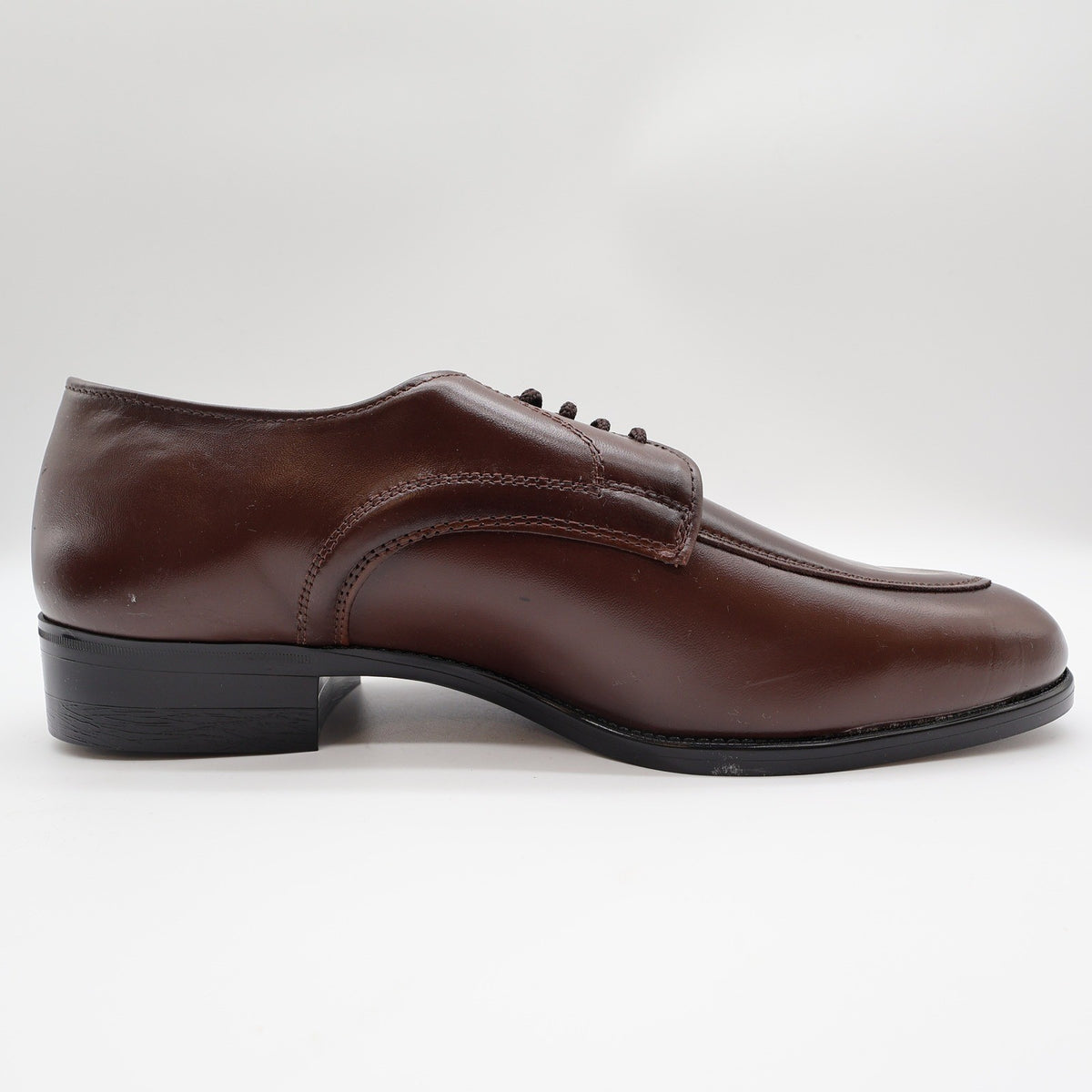 Barclay Endicott Johnson Brown Leather Oxford Shoes Mens 11 EEE Wide Vintage USA - take2supply