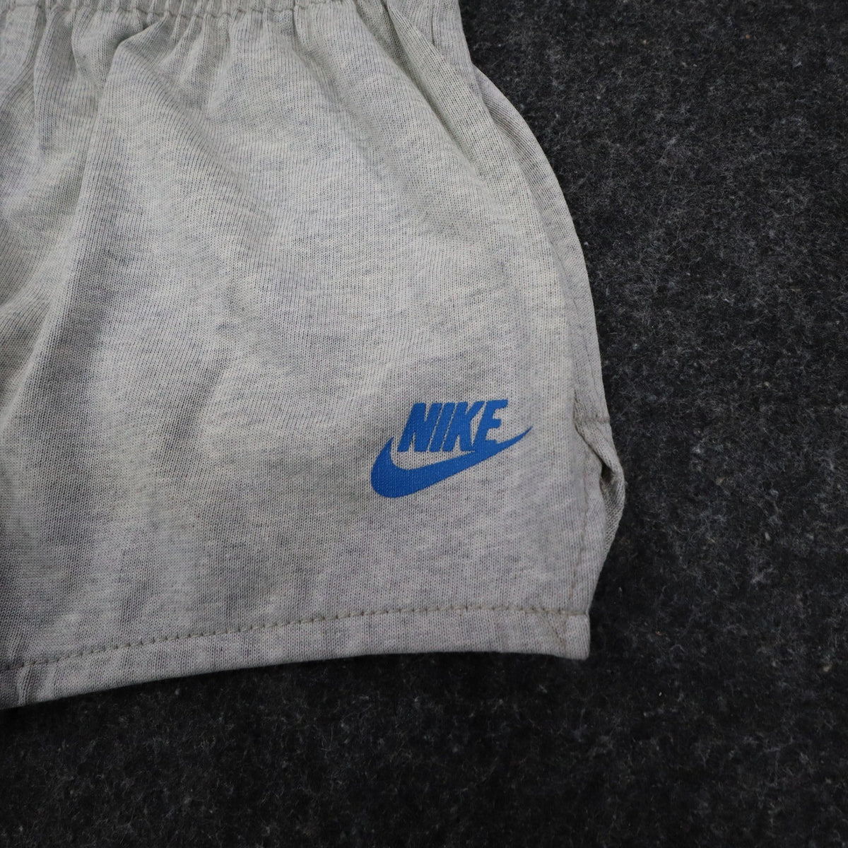 Nike Vintage Shorts Boys XL 18/20 80s 90s Grey Deadstock Made in USA 1386-74 - take2supply