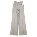 Perry Classics Wide Leg Trousers Womens 10 Vintage 70s Tan Polyester High Rise - take2supply
