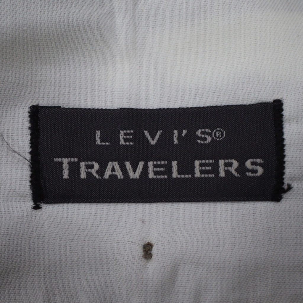 Levi's Travelers Dress Pants Mens 32x32 Vintage 90s Tan Wool Blend Pleated New - take2supply