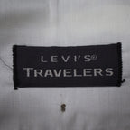 Levi's Travelers Dress Pants Mens 32x32 Vintage 90s Tan Wool Blend Pleated New - take2supply