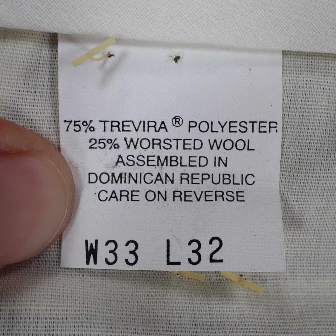 Levi's Travelers Dress Pants Mens 33x32 Vintage 90s Brown Wool Blend Pleated NWT - take2supply
