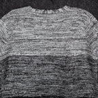 VioletRuby Cardigan Womens Medium Black Grey Ombre Marled Longline NWT - take2supply