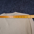 Scudder Sportswear V-Neck Sweater Youth Medium 10-12 Vintage 70s Tan Acrylic USA - take2supply