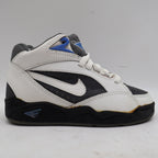 Nike Air Sonic Flight Mid Kids 2.5Y Vintage 1992 White Graphite Lake Blue 153039 - take2supply