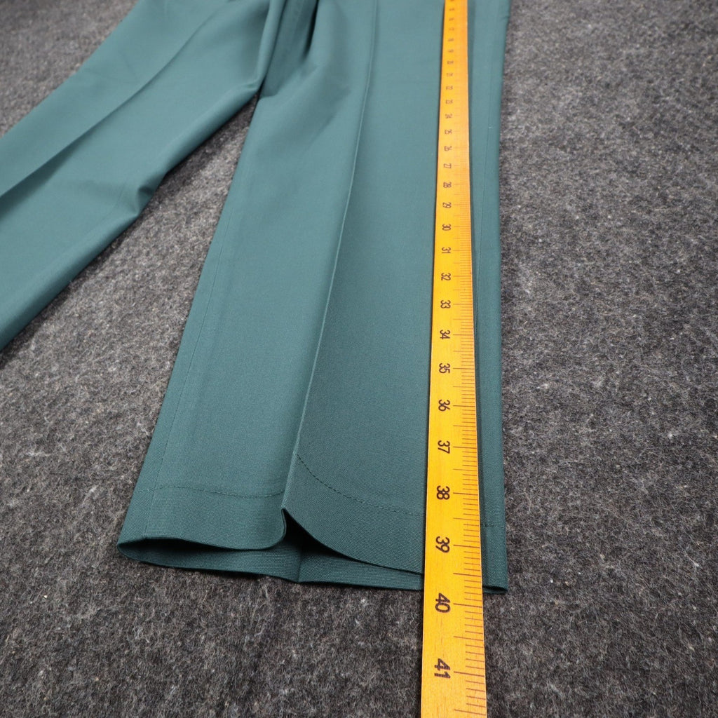 Montgomery Ward Vintage Work Pants 33x28 Deadstock Spruce Green USA 70s 4497 - take2supply