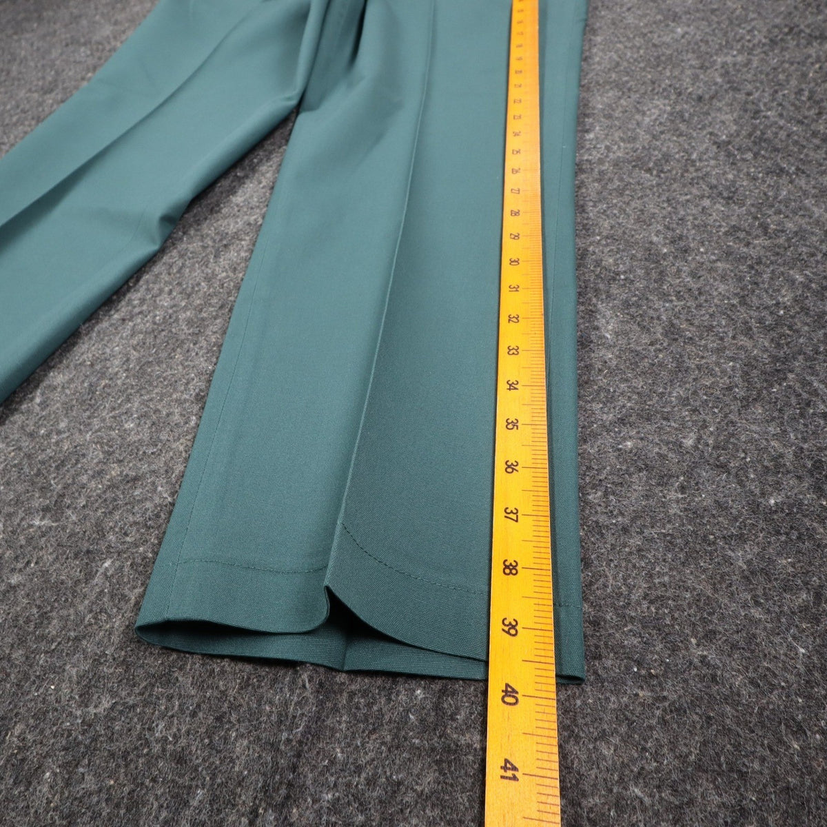 Montgomery Ward Vintage Work Pants 33x28 Deadstock Spruce Green USA 70s 4497 - take2supply