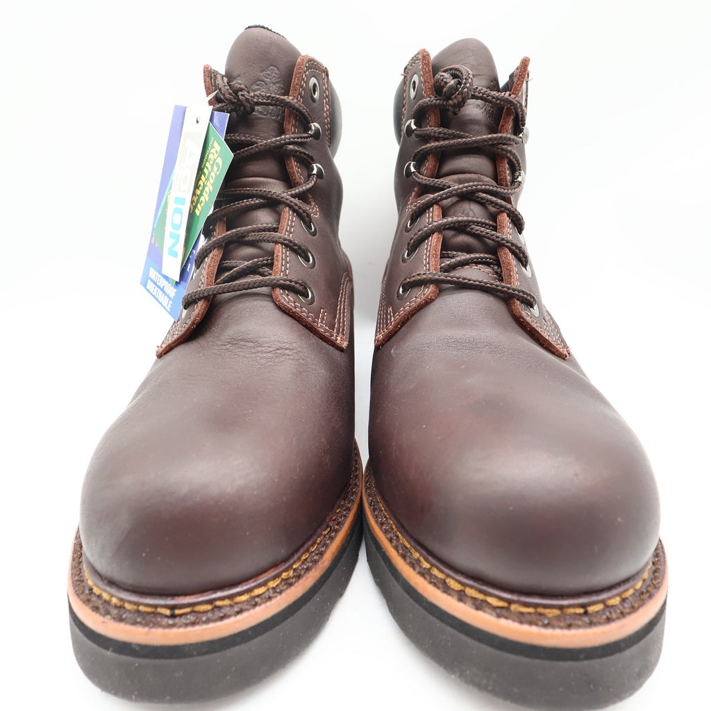 Golden Retriever 2901 Boots Mens 11 M Dark Brown Leather NWT Vintage Deadstock - take2supply