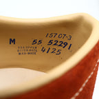 Travlers Lace Up Shoes Womens 5.5 Vintage Rust Brown Suede Gum Wedge Sole NOS - take2supply
