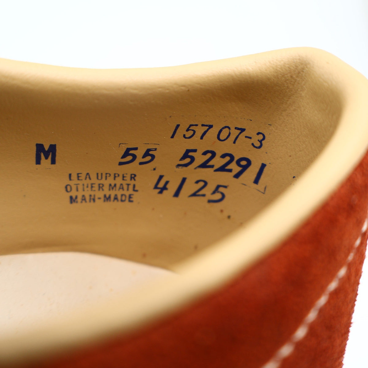 Travlers Lace Up Shoes Womens 5.5 Vintage Rust Brown Suede Gum Wedge Sole NOS - take2supply