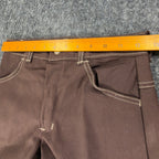 Linchers Vintage 70s Shorts Boys W27 Brown Cotton Poly NWT Deadstock USA Made - take2supply
