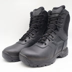 Battle Ops Tactical Boot Mens 10.5 Waterproof Side Zip Black Leather BOPS8001 - take2supply