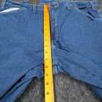 Dickies Carpenter Jeans Mens 36x30 Relaxed Fit Indigo Blue Cotton Workwear NWT - take2supply