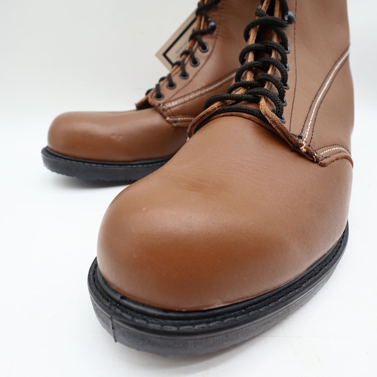 Walker Vintage 709 Work Boots Mens 12 D Brown Leather Deadstock New NIB USA Made - take2supply