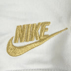 Nike Y2K Dri-FIT Athletic Shorts Womens Small White Gold 238735-100 NWT - take2supply
