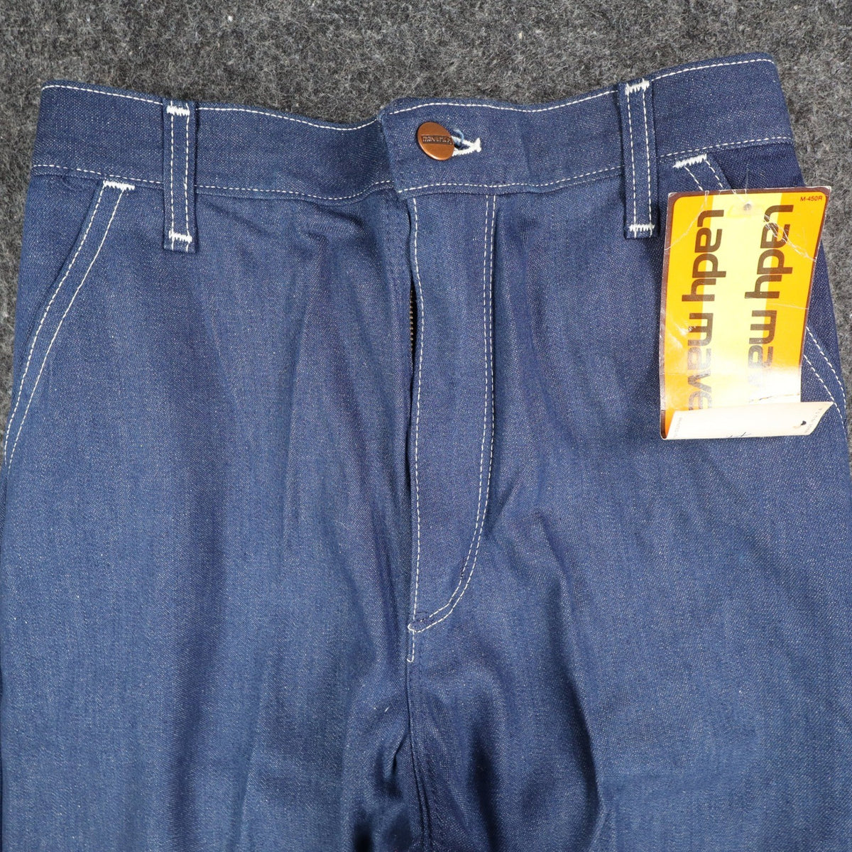 Lady Maverick Vintage Jeans Women 8 26 Deadstock Blue High Waist Straight USA - take2supply