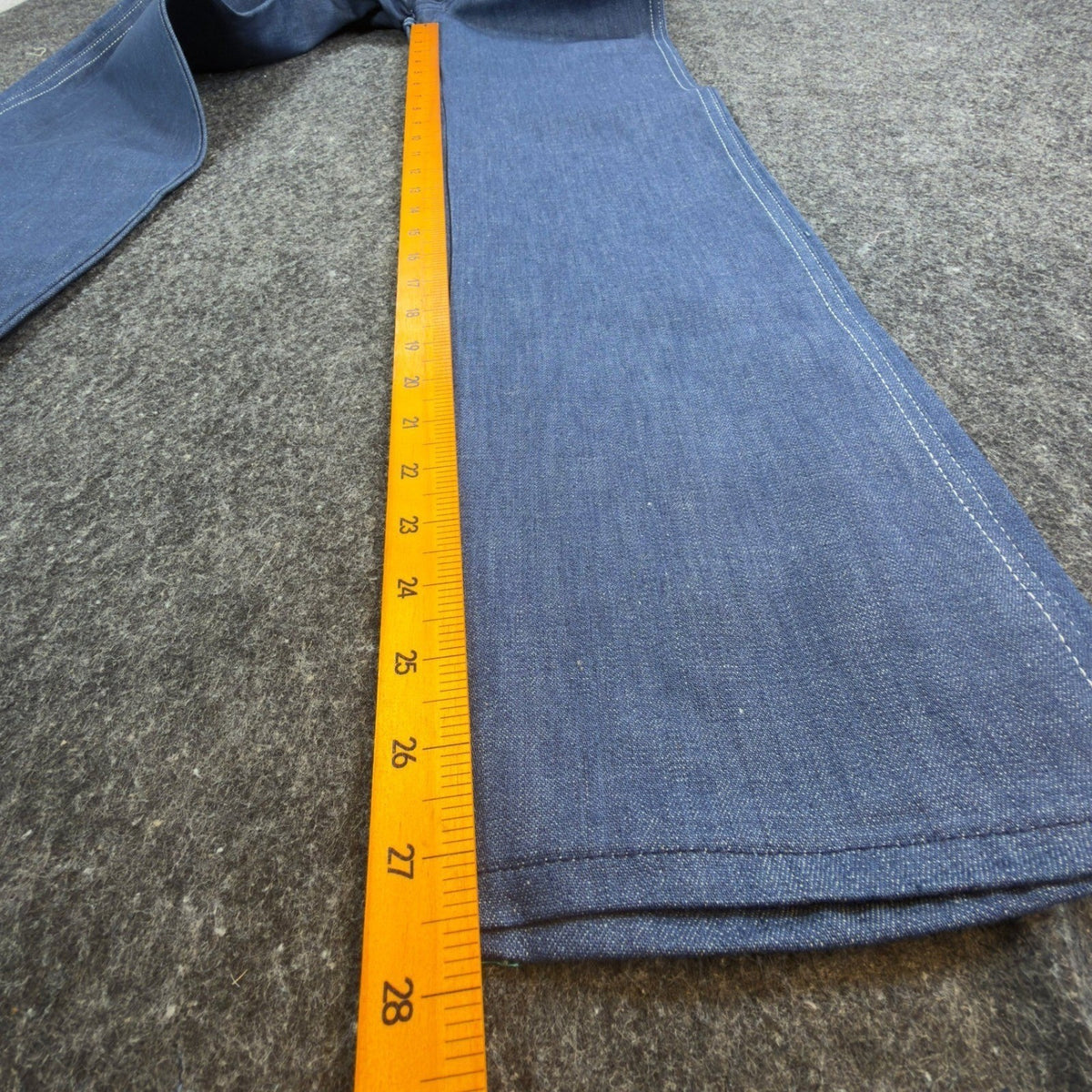 Young Maverick Girls 10 Blue Cotton Blend Straight Leg Embroidered Jeans - take2supply