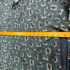 Wrangler Rugged Wear Leaf Print Shirt Mens M Green Cotton NWT R960LLV New - take2supply