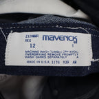 Maverick Straight Leg Jeans Boys 12 Regular Vintage 70s Blue Denim Deadstock USA - take2supply
