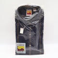 Career Club Shirt Mens XL Navy Gold Burgundy Windowpane Plaid New Packaged - take2supply