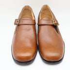 Young Explorers Lyons Monk Strap Shoes Boys 12.5 Vintage Deadstock Brown Leather - take2supply