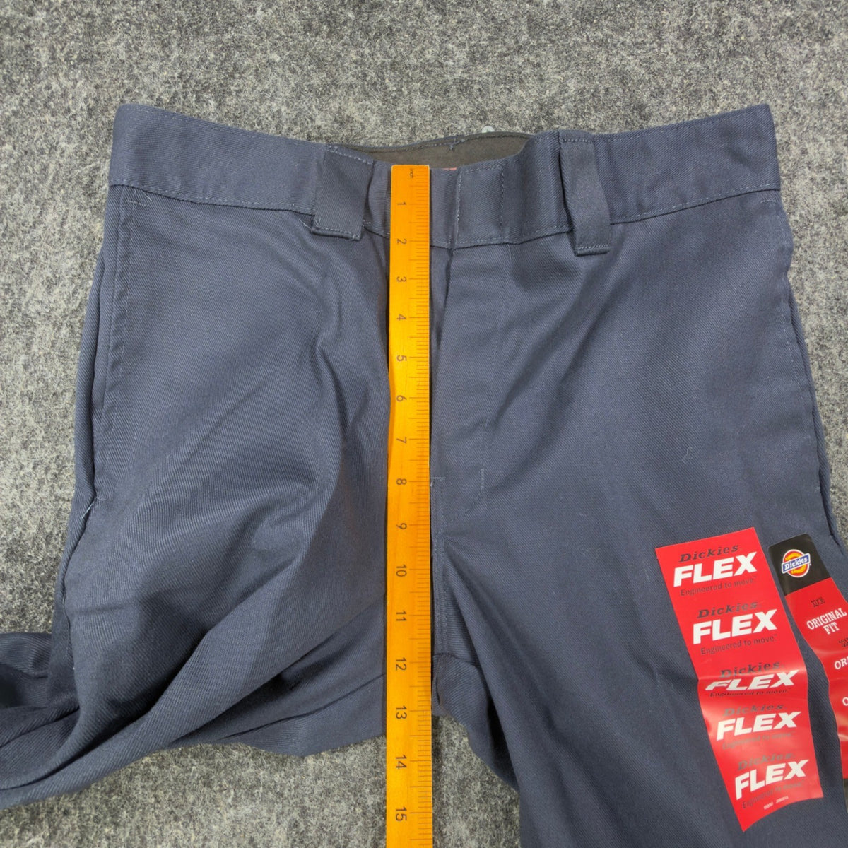 Dickies 874 Flex Work Pants Mens 33x30 Dark Navy Blue Modern NWT - take2supply