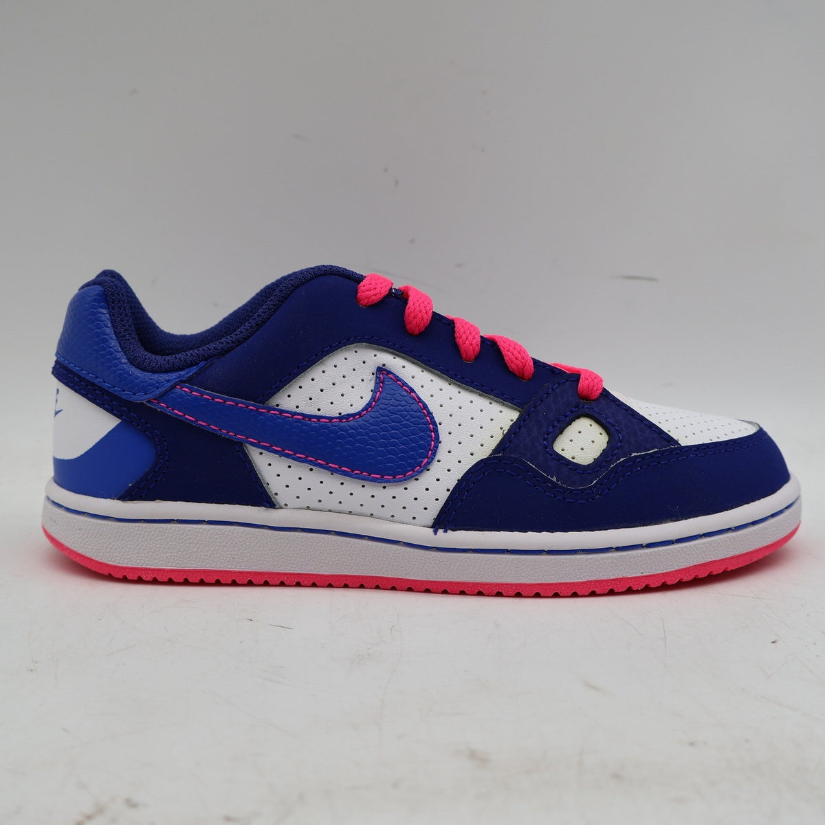 Nike Son of Force PS Sneaker 13C 2014 White Blue Pink Deadstock 616497-103 - take2supply