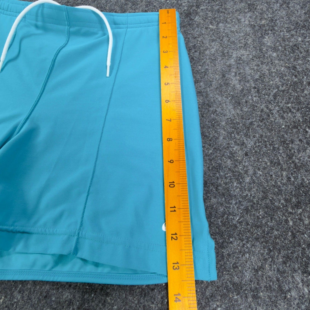 Nike Y2K Technetic Dri-FIT Shorts Girls XL Teal Blue NWT 423514 New - take2supply
