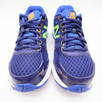 New Balance 680 Running Shoes Kids 4.5 Blue Neon Green TechRide KR680TBY Sneaker - take2supply