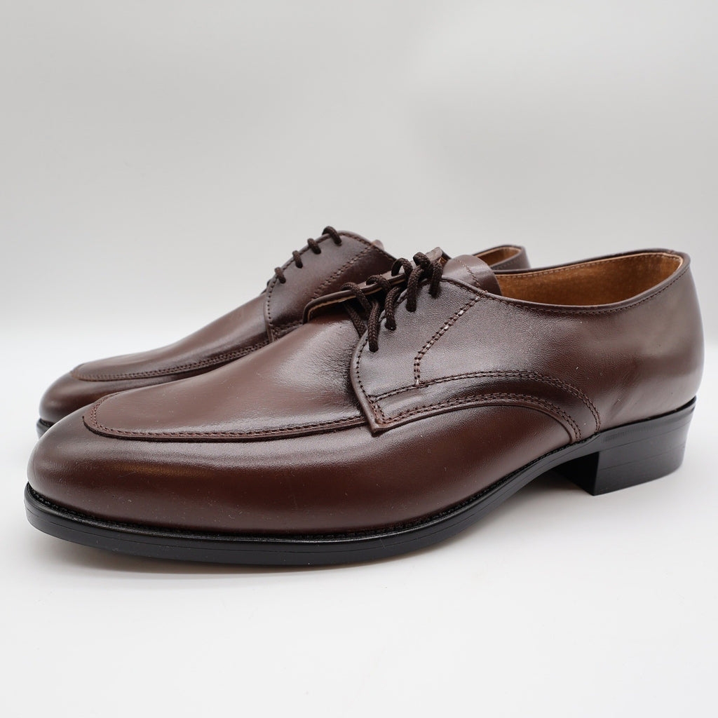 Barclay Endicott Johnson Brown Leather Oxford Shoes Mens 11 EEE Wide Vintage USA - take2supply