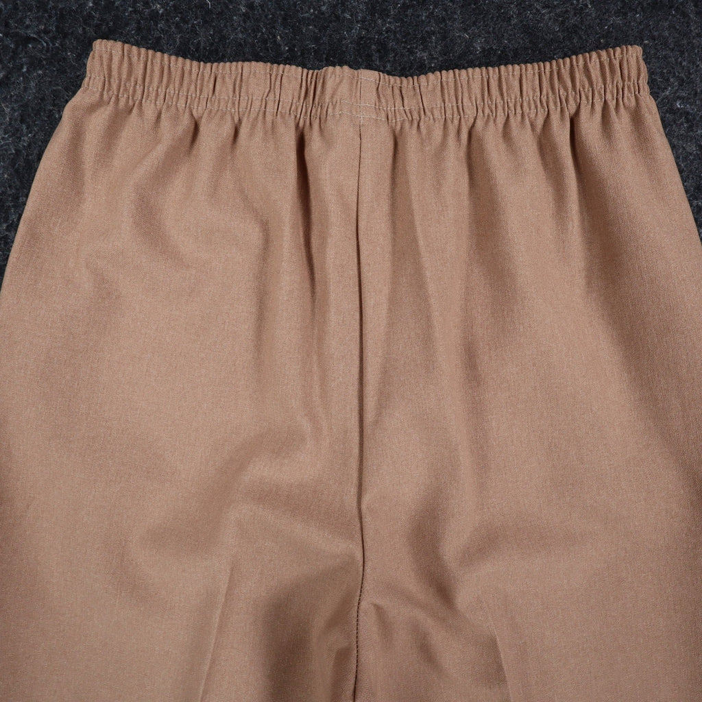 Southern Lady Pants Womens 12 Light Camel Pull On Straight Leg NWT NOS - take2supply