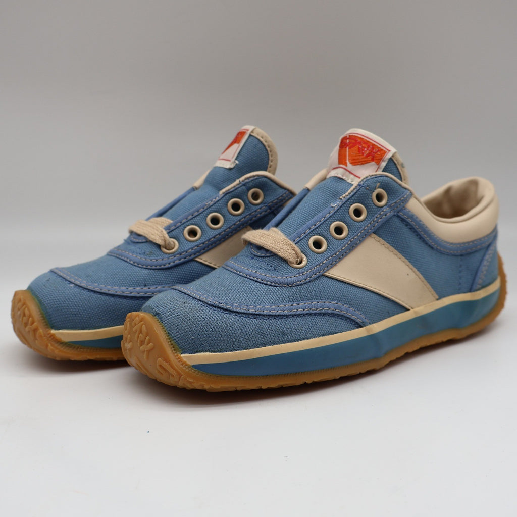 Sparx Athi-Leisure Sneakers Youth 1.5 Vintage 70s Blue Canvas Gum Sole CSH342 - take2supply