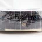 Foxfire Shirt Mens M Navy Windowpane Plaid Cotton Blend Button Down Collar NWT - take2supply