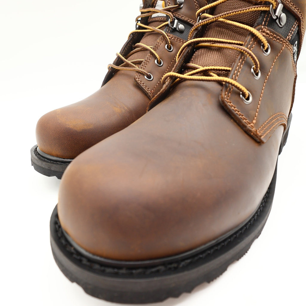 Carhartt 6-Inch Work Boot Mens 10.5 Brown Leather Soft Toe New CMW6174 - take2supply