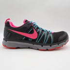 Nike Flex Trail 2 Womens 7 Black Pink Foil Gamma Blue Running Shoes 616681-001 - take2supply