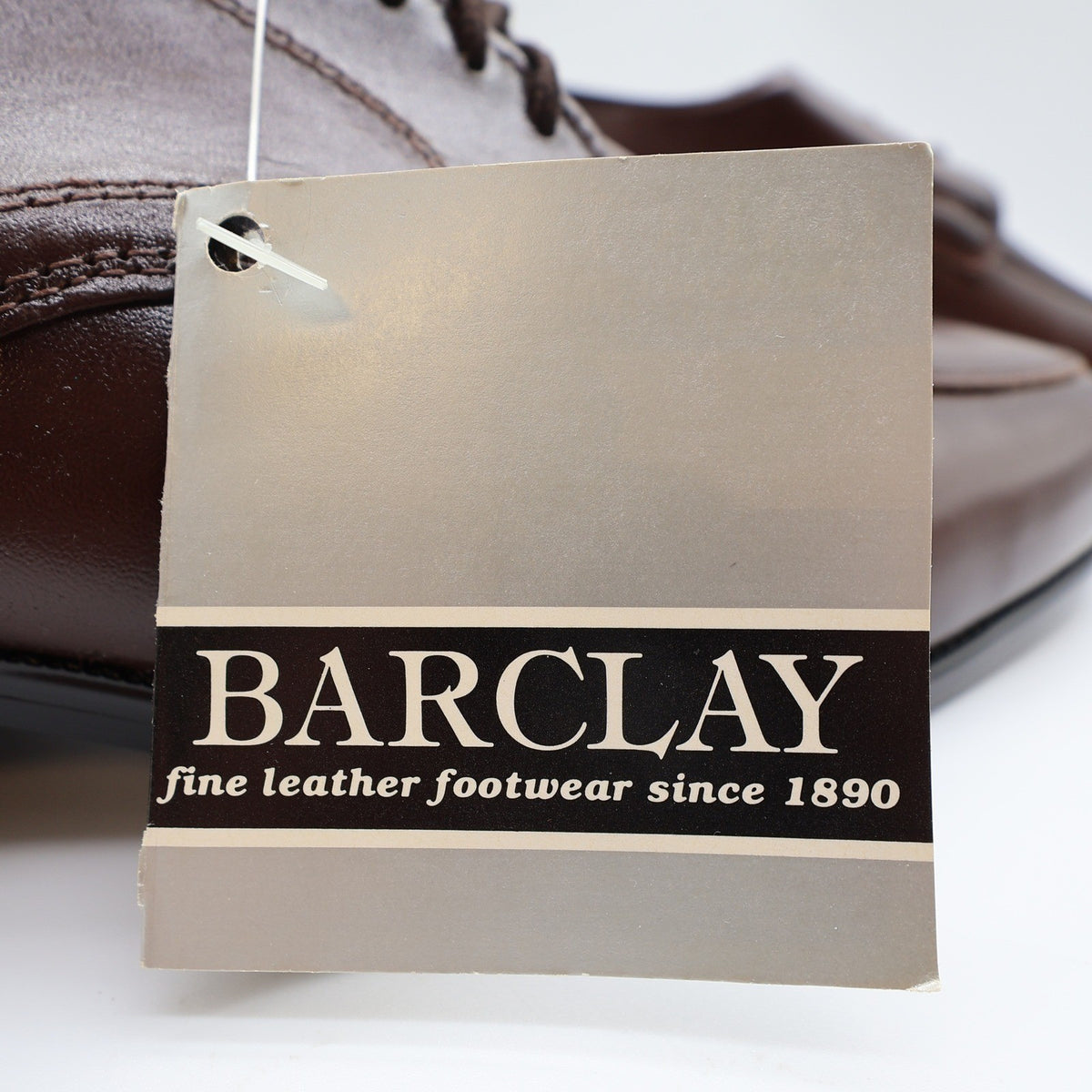 Barclay Endicott Johnson Brown Leather Oxford Shoes Mens 11 EEE Wide Vintage USA - take2supply