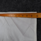 Xtrovert Blouse Womens 10 White Geometric Embroidered Short Sleeve USA NOS NWT - take2supply